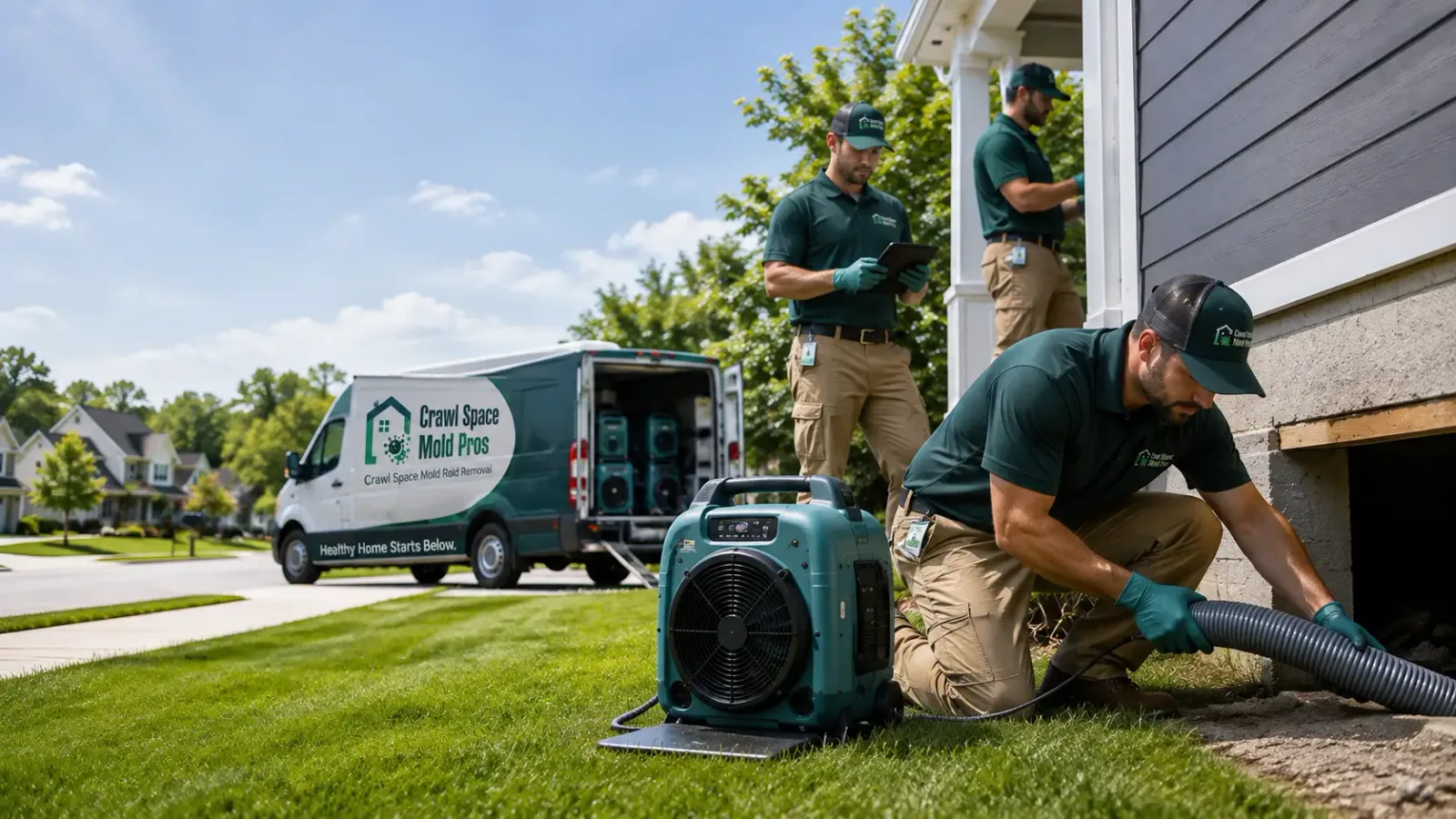 Crawl Space Mold Removal in Max, NE